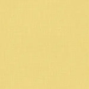 Galerie Escape Yellow Textured Weave Smooth Wallpaper