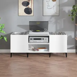 Korinne 121cm Sideboard High Gloss White