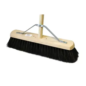 Hill Brush Platform Broom Brown (45cm)