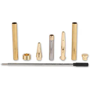 Slimline Twist Pen Kit - Gold - Project Kits