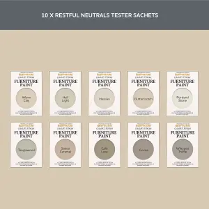 Rust-Oleum Neutral Chalky Furniture Paint Tester Samples - 10ml