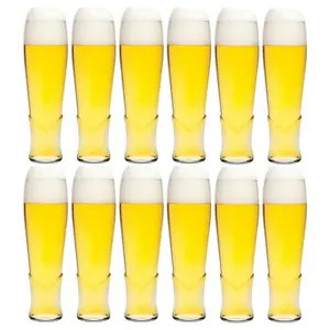 URBNLIVING 22cm Height Set Of 12 Beverages Glass 455ml