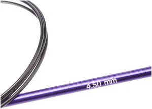 ZING FC 100X4.5 - Zing: Knitting Pins: Circular: Fixed: 100cm x 4.50mm - KnitPro