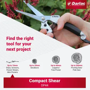 Darlac Compact Shear, DP44, Lightweight Compact Garden Shears