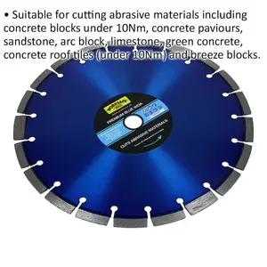 High-Performance 300mm Diamond Blade for Abrasive Material Cutting