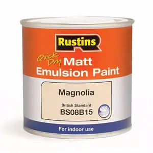 Rustins Matt Emulsion Paint - Magnolia 500ml