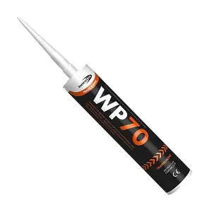 Bond it WP70 Silicone Sealant Translucent 300ML Pack of 3