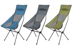 Pack Away Outdoor Portable Camping Chair (Blue)