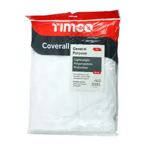 Timco - General Purpose Coverall - White (Size X Large - 1 Each)