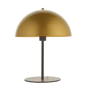 Luminosa Nuoro Table Lamp Soft Gold & Dark Bronze Effect Paint