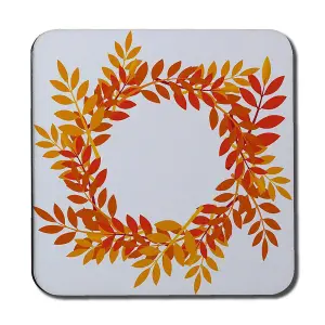 Orange & Red Autumn Leaves (Coaster) / Default Title