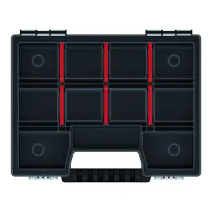 Performance Power Black 8in Compartment organiser case