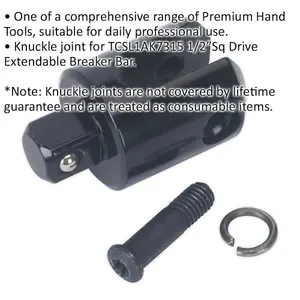 Replacement 1/2" Sq Drive Knuckle Joint for ys01802 Breaker Bar