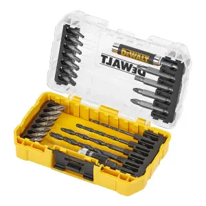 DeWalt 25 piece Hex Mixed Drill & screwdriver bit set - DT70708-QZ