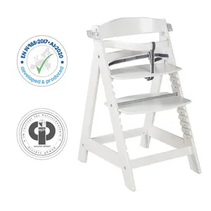 Sit Up High Chair White