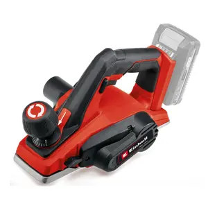 Einhell Cordless Planer 18V Power X-Change Includes TCT Blade With Guide Depth Stop 2mm Depth TE-PL 18/82 Li - Body Only