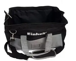 Einhell Power X-Change 16" Open Mouth Tool Bag Holdall + Shoulder Strap X 2