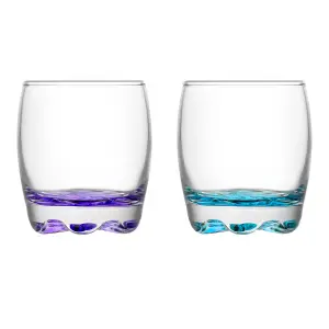 LAV - Adora Shot Glasses - 80ml - Multicolour - Pack of 6