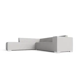 Emelda Grace Dennis Corner Sofa - Left Hand - Grey