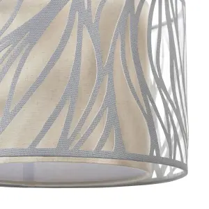 Harbour Studio Toni Grey Laser Cut Light shade (D)35cm