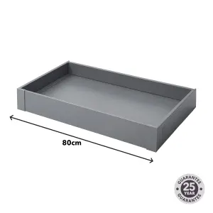 GoodHome Soto Matt anthracite Internal drawer front (H)105mm (W)755mm (T)13mm