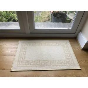 Rampzipoor Doormat Red White / Rectangle 120 x 160cm