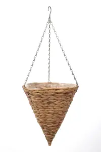 Smart Garden Hyacinth Natural Cone Hanging basket, 35cm