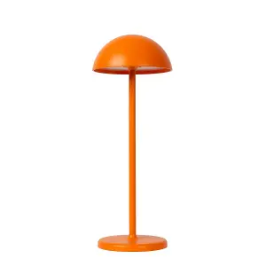 Lucide Joy Retro Table Lamp Outdoor 12cm - LED Dim. - 1x1,5W 3000K - IP54 - Orange