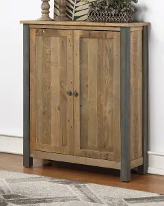 Urban Elegance - Reclaimed Large Shoe Storage Cupboard