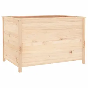 Berkfield Garden Raised Bed 119.5x82.5x78 cm Solid Wood Pine