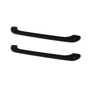 GoodHome Condio Matt Black Kitchen cabinets Bow Pull Handle (L)22.5cm (D)25mm, Pack of 2