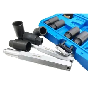 Toolzone 10 PC Locking Wheel Nut Removal Set Sockets Remover AU386