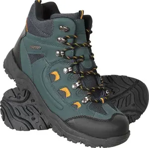 Mountain Warehouse Adventurer Mens Waterproof Hiking Boots - Blue | Size 12