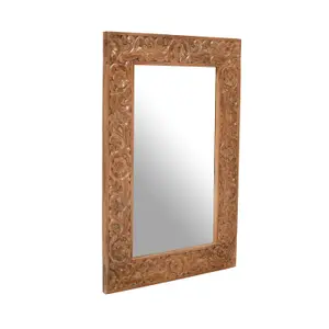 Nebulla Mango Wood Large Mirror