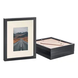 Photo Frame with 4" x 6" Mount - 8" x 10" - Ivory Mount - Pack of 5