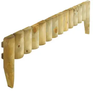 Pressure Treated 6" Border Fence 1.0m (4 pack)