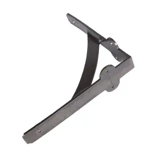 Hammer & Tongs Iron Shelf Bracket - D205mm - Raw - Pack of 4