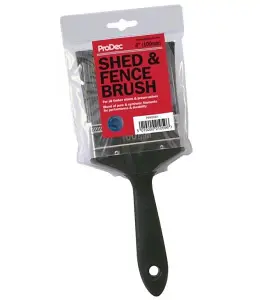 ProDec Flat Shed and Fence Paint Brush - 4 Inch