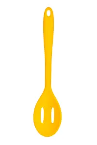 Maison by Premier Zing Yellow Silicone Slotted Spoon