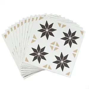 d-c-fix Vivid Stars Self Adhesive Vinyl Floor Tiles Pack of 11 (1sqm)