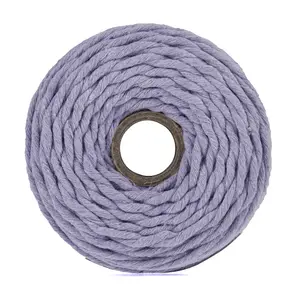 Trim: Macramé Cord: Cotton: 87m x 4mm: 0.5kg: Lilac