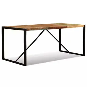 Maximus Dining Table Brown/Green / H76 x L180 x W90cm