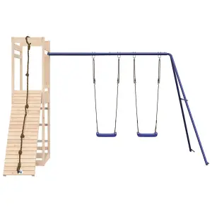 Berkfield Outdoor Playset Solid Wood Pine