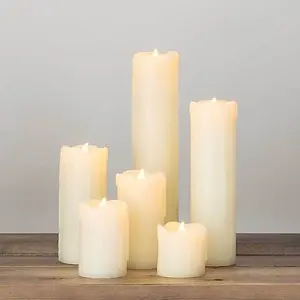 6pc Flameless LED Candle Set Battery Operated