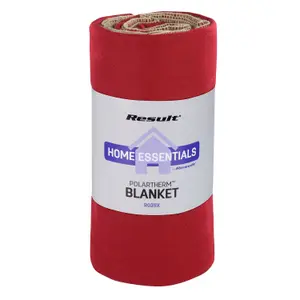 Result Winter Essentials Polartherm Blanket Rococo Red (One Size)