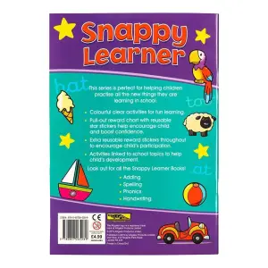 Alligator Snappy Learner Handwriting Activity Book Multicoloured (One Size)