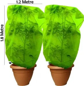 Extra Large Garden Plant Tree Green Fleece Covers - Density 30 GSM