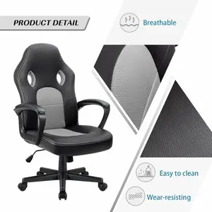 Gaming Chair Grey/Black