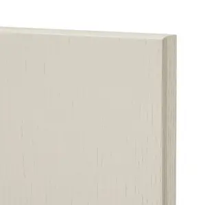 GoodHome Verbena Painted natural ash Matt cashmere Shaker Highline Cabinet door (W)150mm (H)715mm (T)20mm