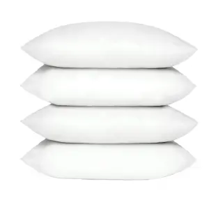 Brentfords 4 pack Luxury Soft Pillows Hollow Fibre